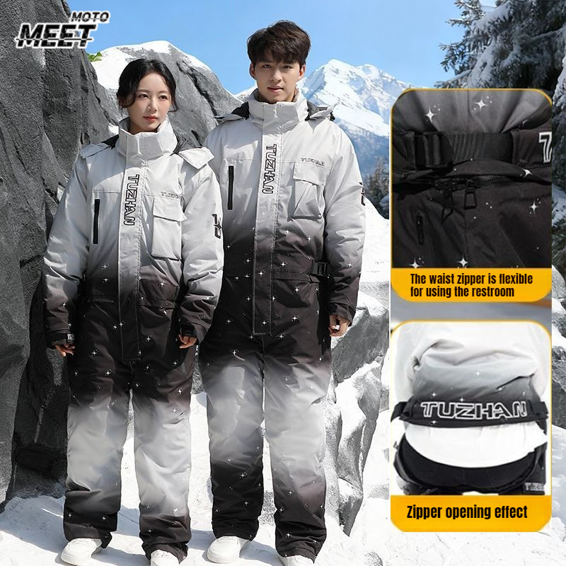 Cycling Gear In Winter - Winter Skiing Clothes Waterproof Warm Cycling