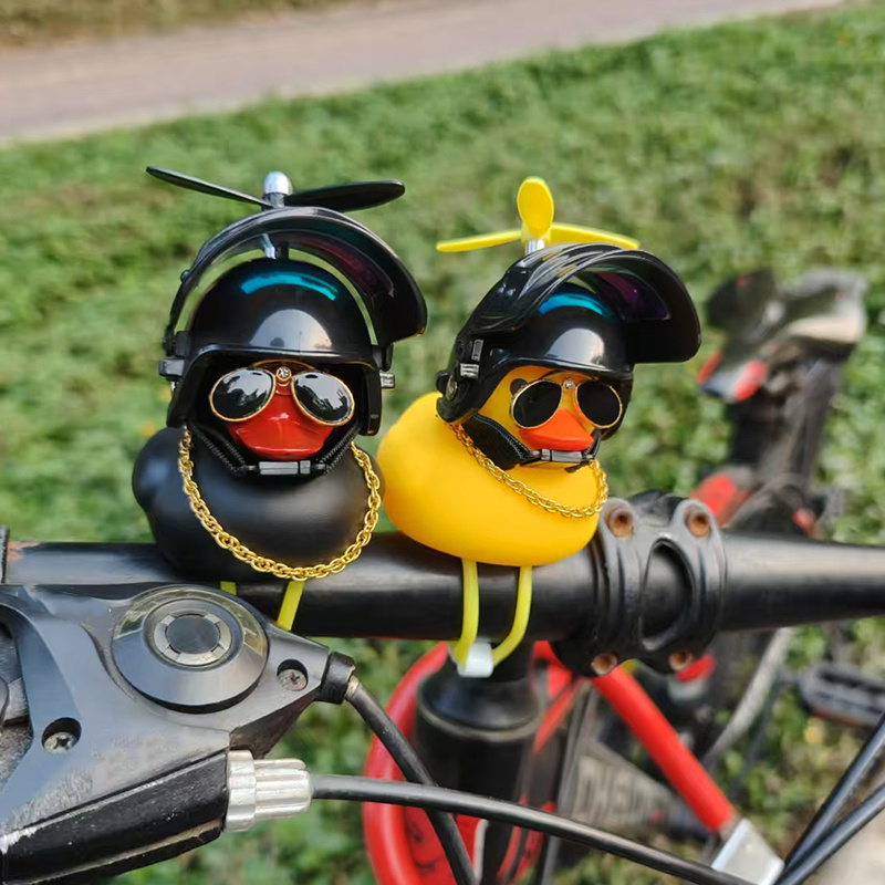 Yellow Cycling Gear - Cute Rubber Duck Bicycle Handlebar Bike