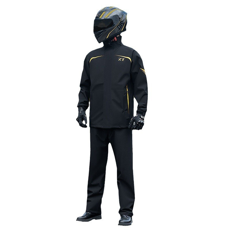 Cycling Gear Jacket - Motorcycle Spilt Raincoat Pants Jacket Waterproof