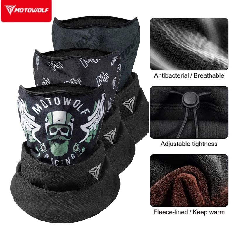 Cycling Gear In Winter - Motowolf Winter Warm Tactical Balaclava For