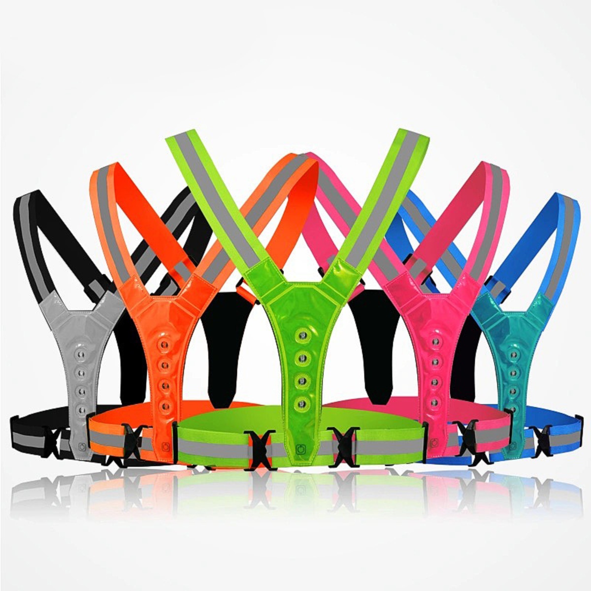 Cycling Gear In Winter - Adjustable LED Running & Cycling Safety