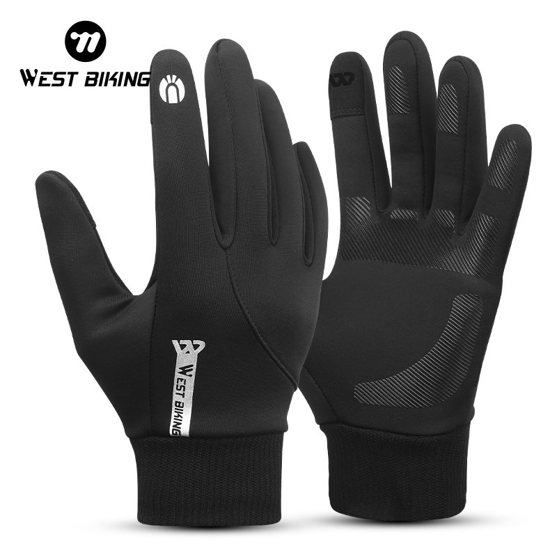 Cycling Gear In Winter - WEST BIKING Winter Men Thermal Gloves
