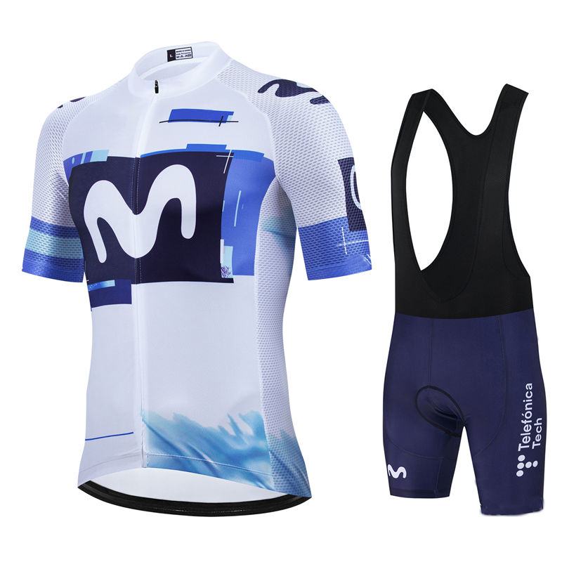 Cycling Gear Brands - Movistar Pro Team Summer Cycling Jersey