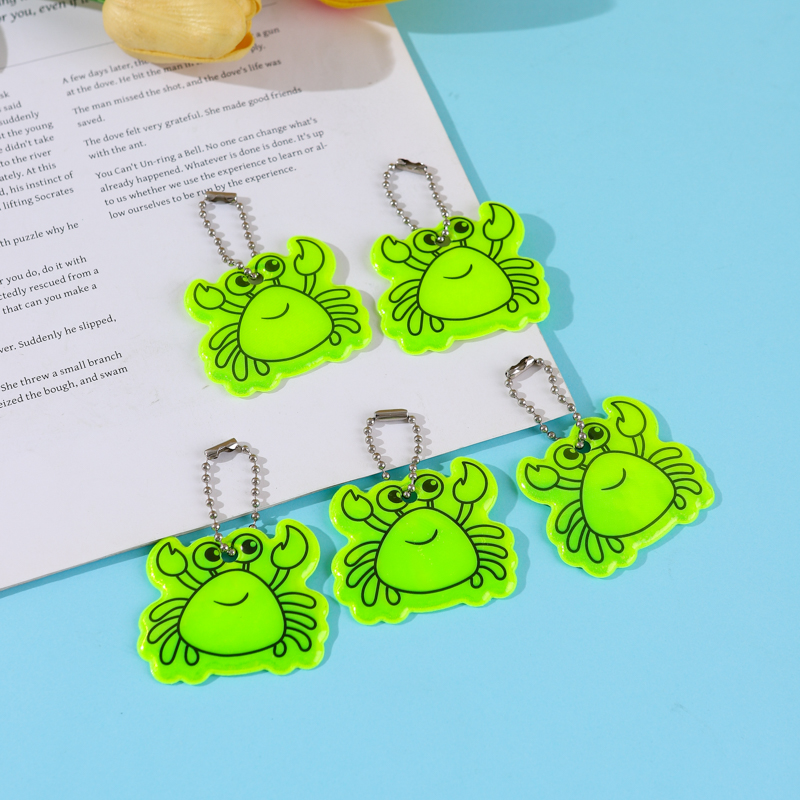 Cycling Gear Duffle - 10PCS High Visibility Safety Reflector Pendant