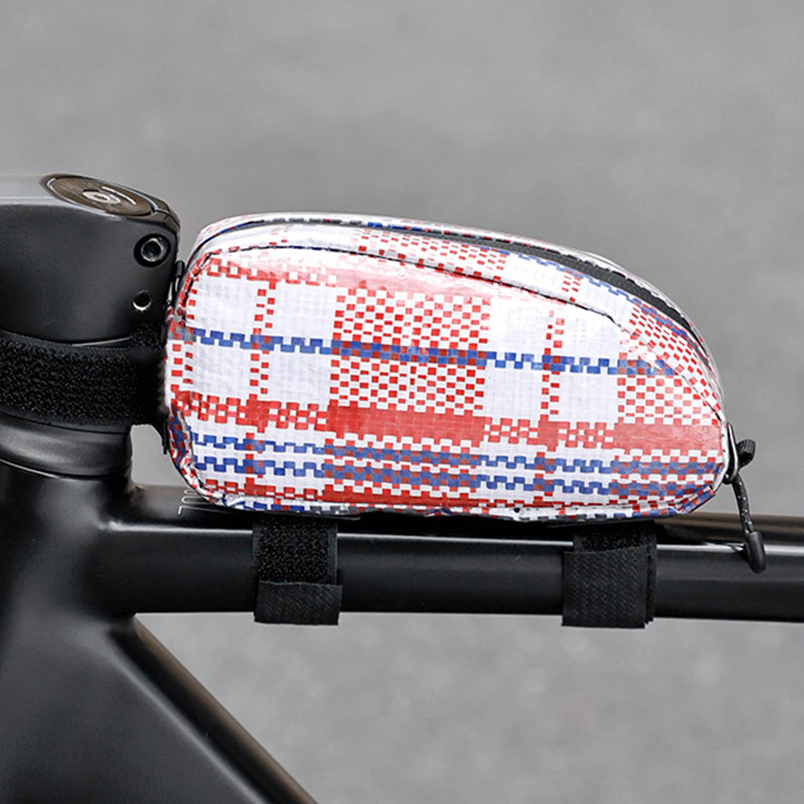 Bike Top Tube Bag Waterproof C - Cycling Gear Pouch review and price