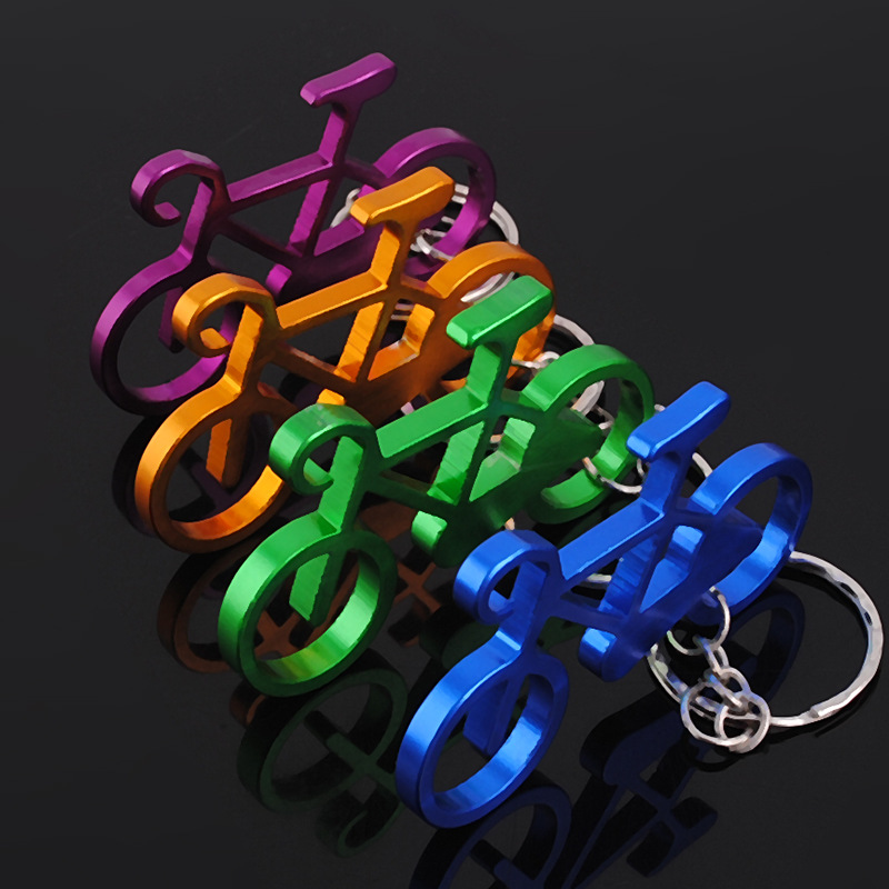 New Metal Keychain Men Women C - Yellow Cycling Gear review and price