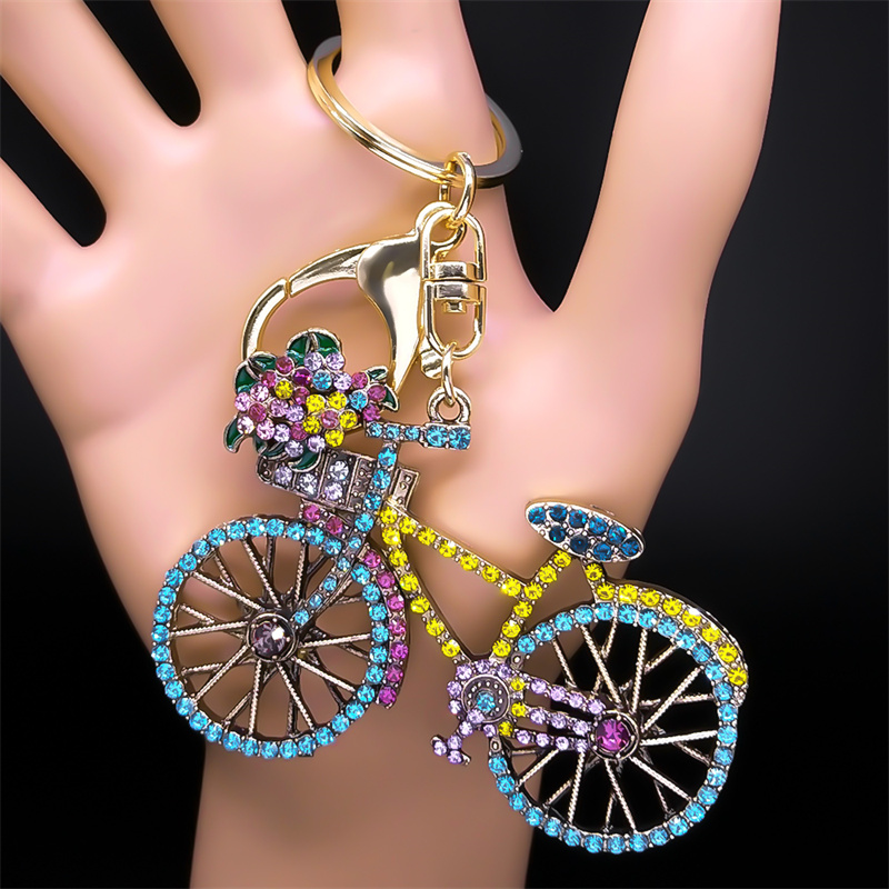 Colorful Crystal Bike Flower B - Yellow Cycling Gear review and price