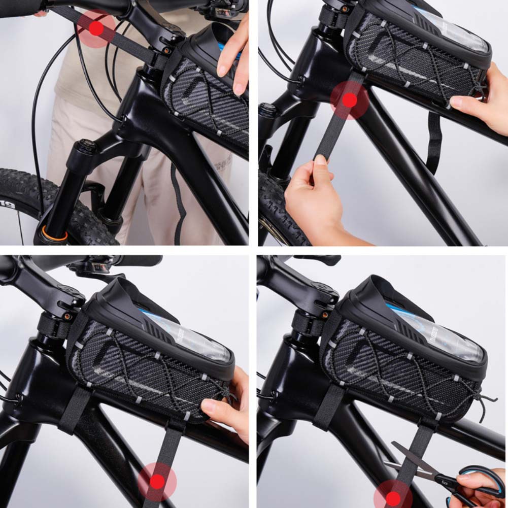 EVA Hard Shell Bicycle Beam Ba - Cycling Gear Pouch review and price