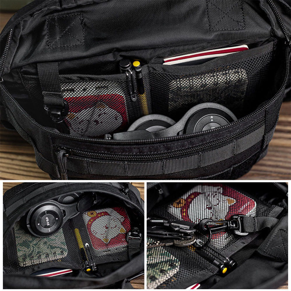 Tactical Sling Bag Multi Shoul - Cycling Gear Pouch review and price