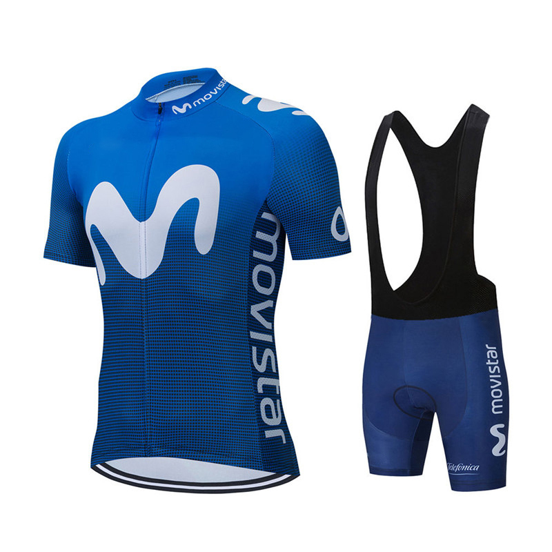 New Summer Movistar Team Cycli - Cycling Gear Brands review and price