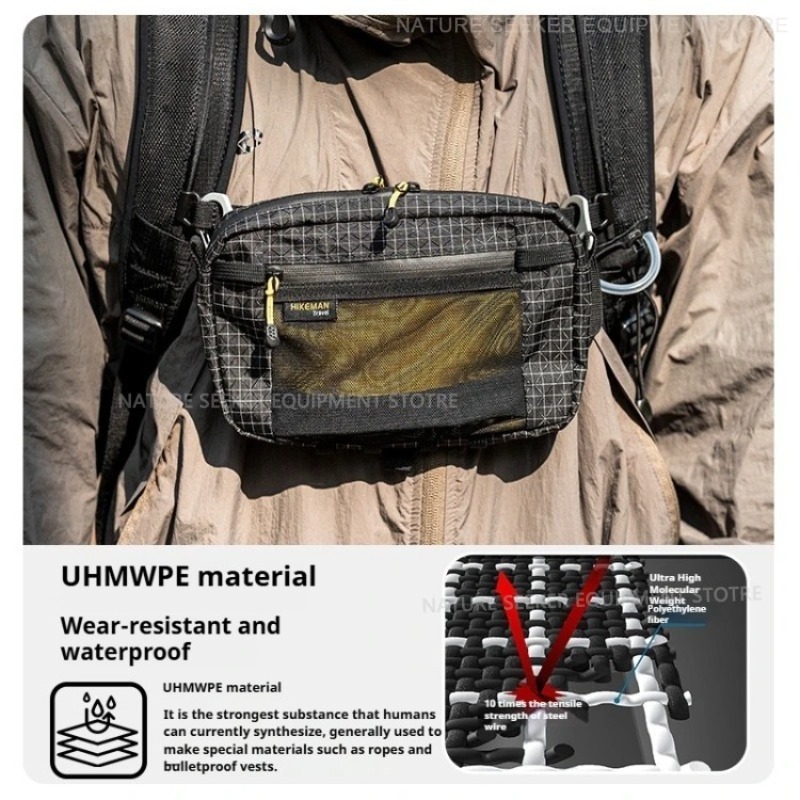HIKEMAN Tactical Chest Bag UHM - Cycling Gear Duffle review and price