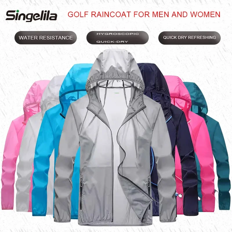 Golf Raincoat Lightweight Jack - Cycling Gear Jacket review and price
