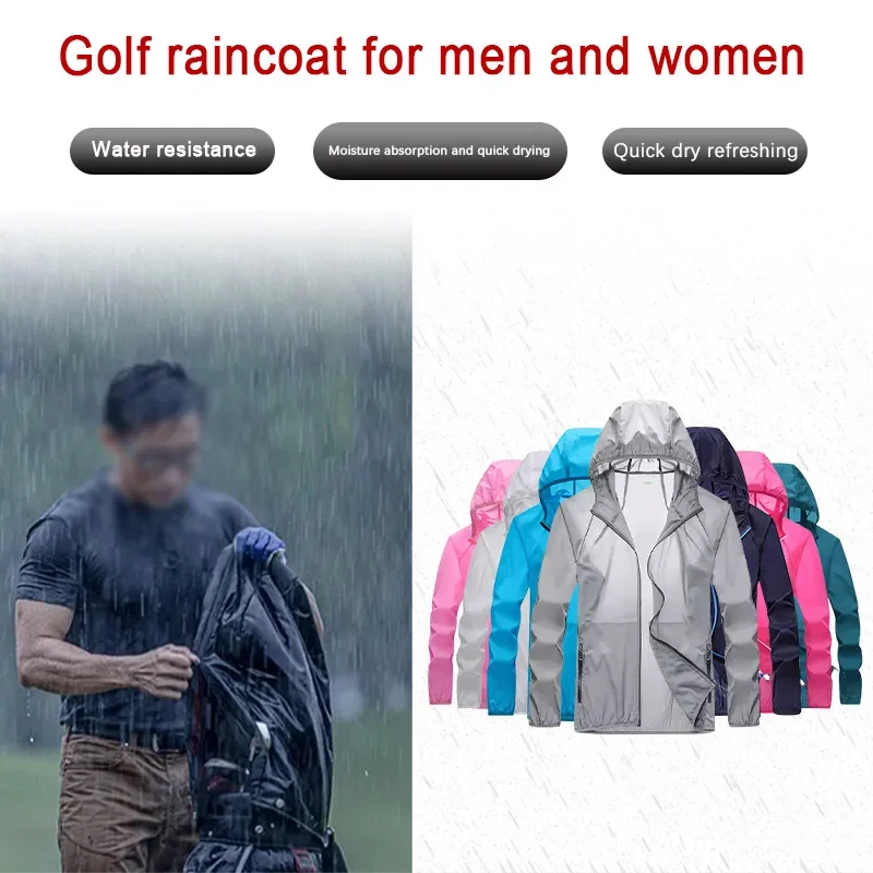 Golf Raincoat Lightweight Jack - Cycling Gear Jacket review and price