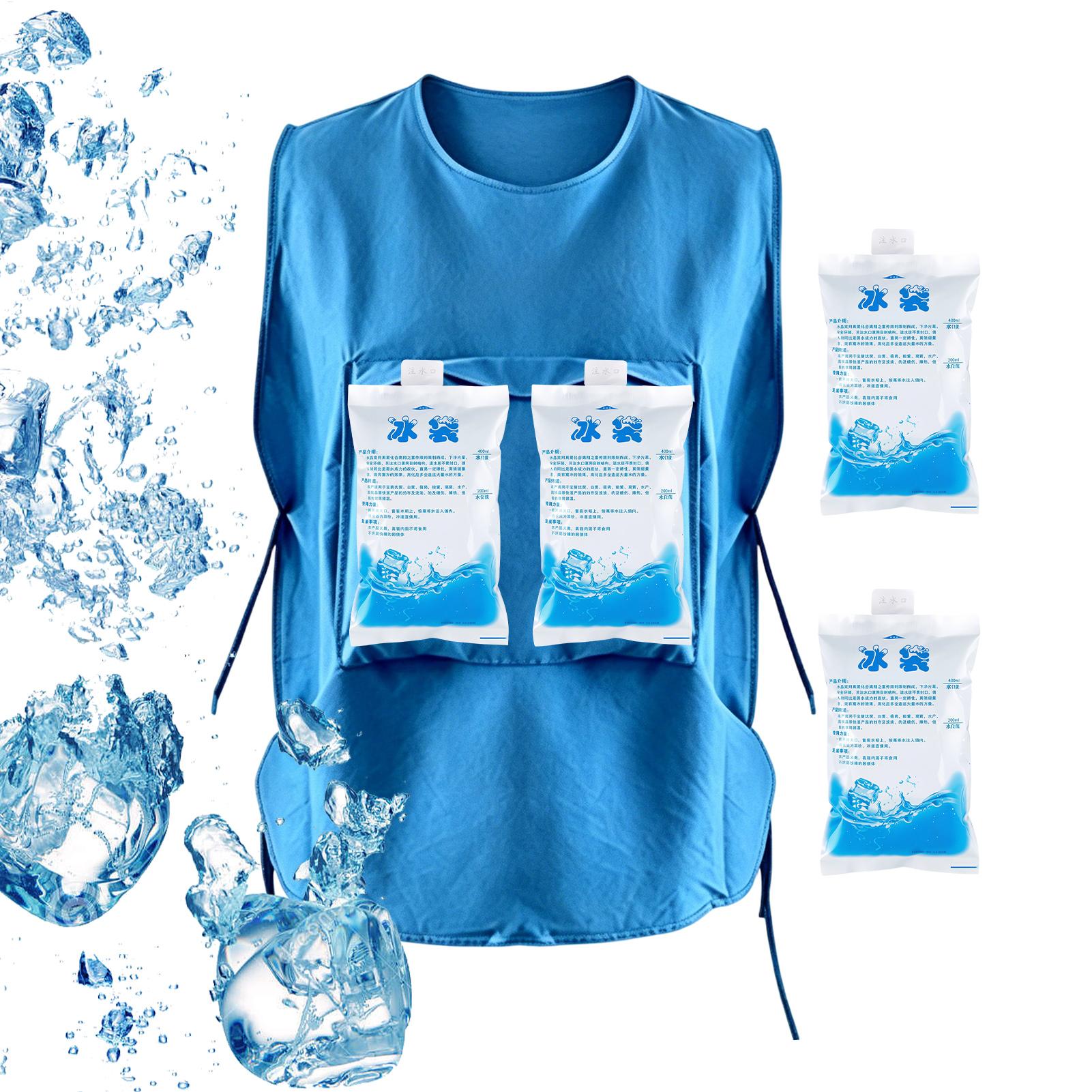4 Gel Ice Packs Cooling Vest R - Cycling Gear Jacket review and price