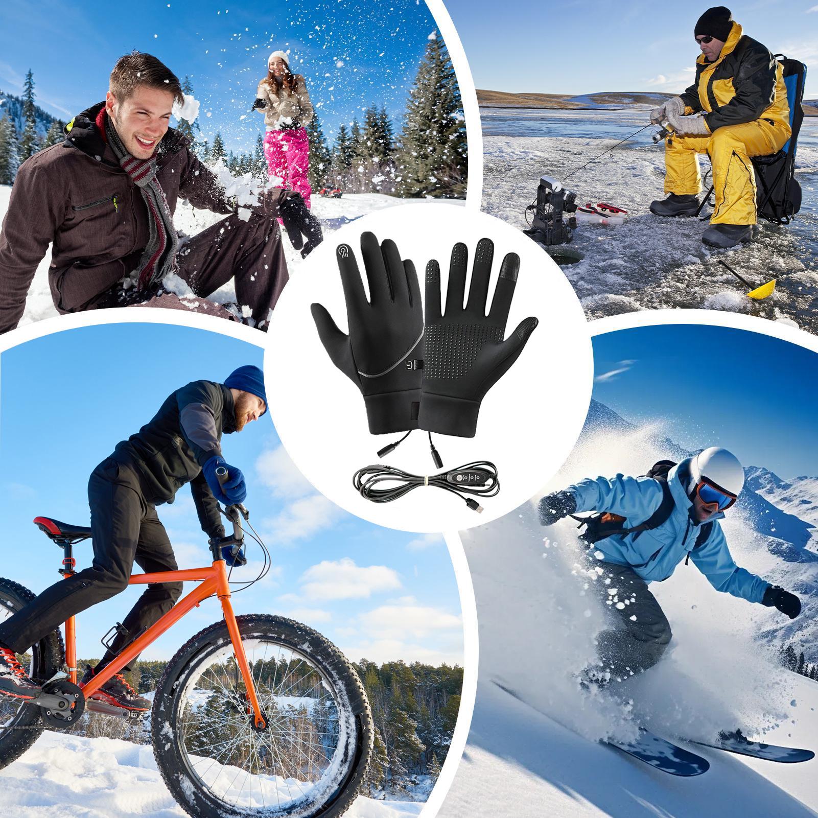 Motorcycle Gloves Heated Mitte - Cycling Gear Temperature review and price