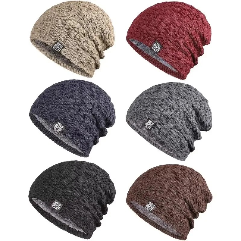 Mens Plush Lining Beanie Winte - Cycling Gear In Winter review and price