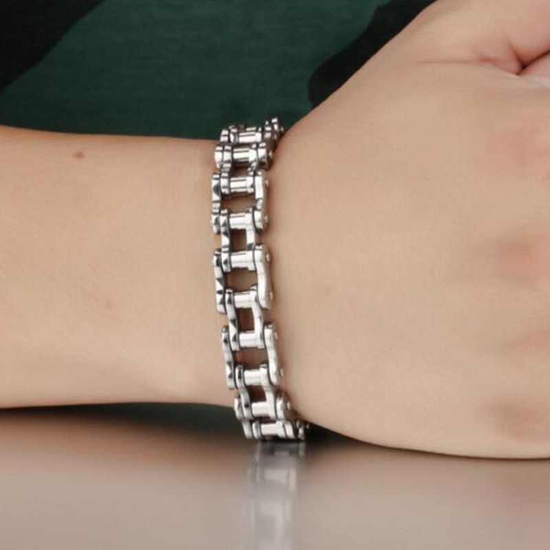 Stainless Steel Biker Chain Br - Yellow Cycling Gear review and price