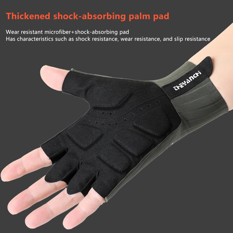 Summer Breathable Half Finger  - Cycling Gear Padding review and price