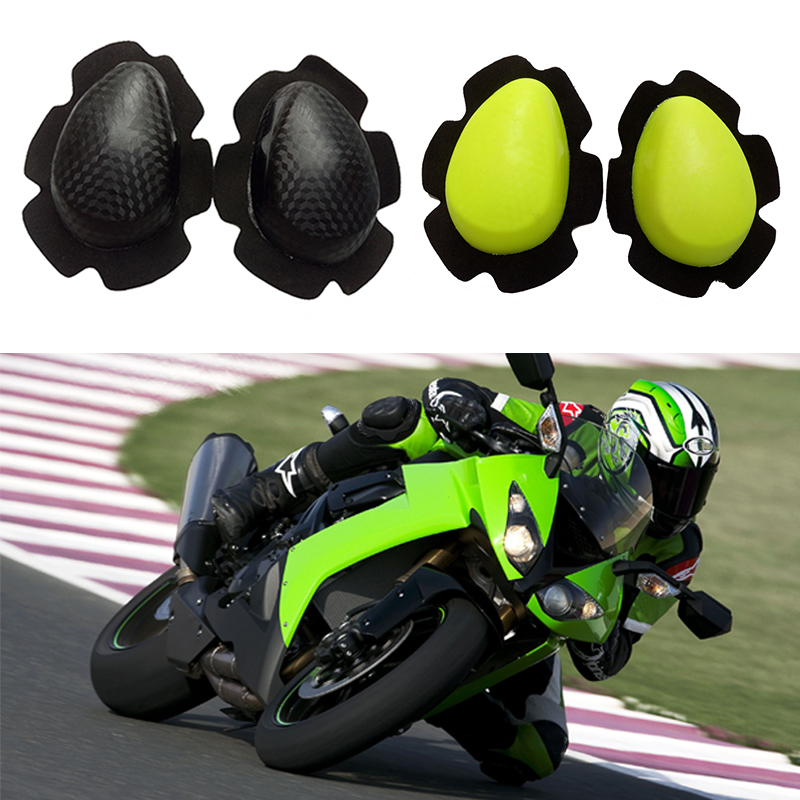 New Motorcycle Knee Sliders Pr - Cycling Gear Padding review and price