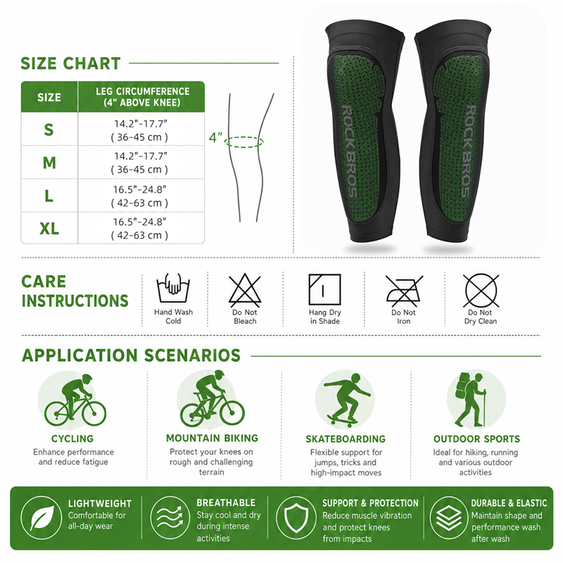 ROCKBROS Cool Sport Legs MTB C - Cycling Gear Padding review and price