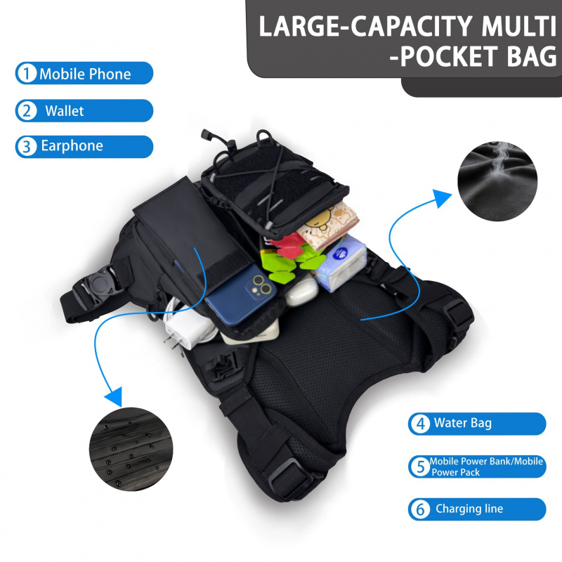 2026 New Tactical Vest Chest B - Cycling Gear Duffle review and price