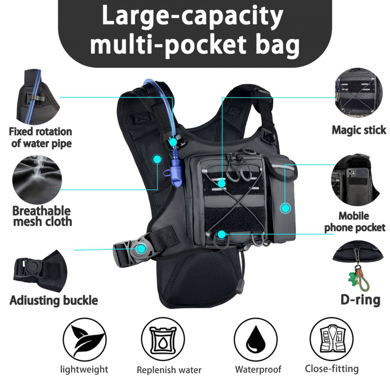 2026 New Tactical Vest Chest B - Cycling Gear Duffle review and price