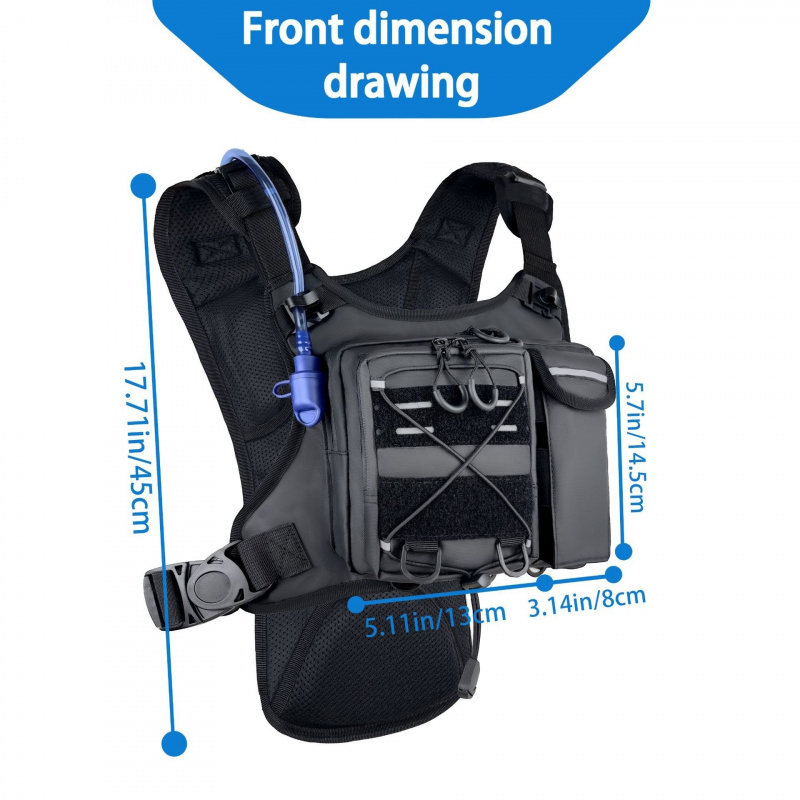 2026 New Tactical Vest Chest B - Cycling Gear Duffle review and price