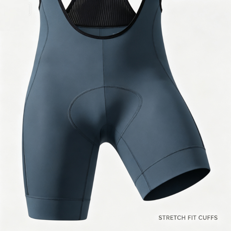Gray-Blue Cycling Bib Shorts w - Cycling Gear Padding review and price