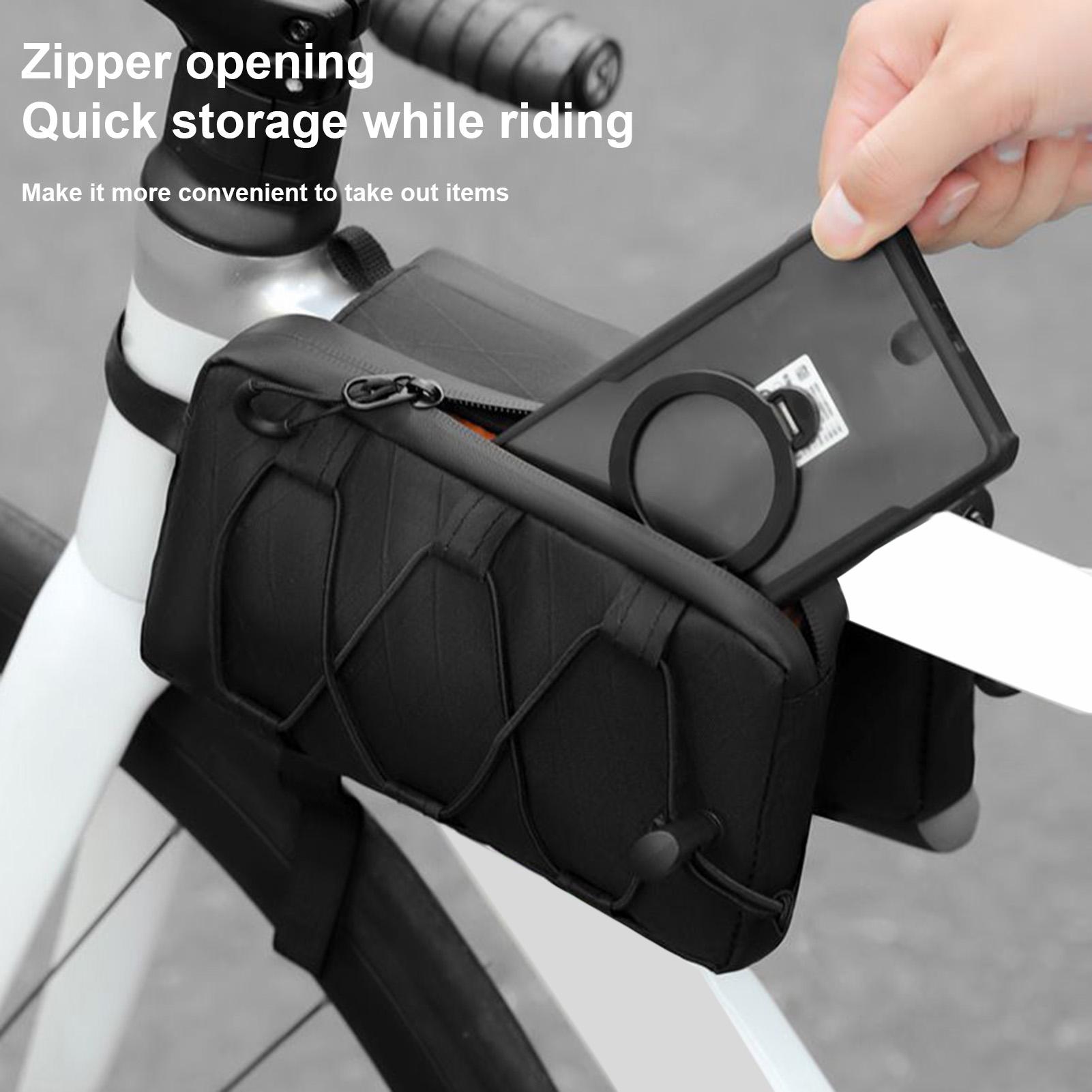Bicycle Frame Bag Waterproof C - Cycling Gear Pouch review and price