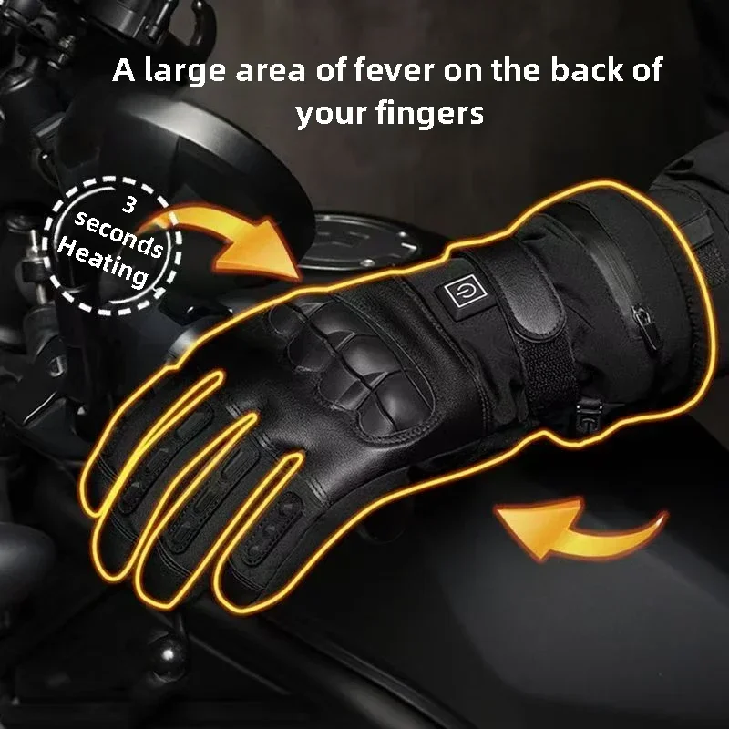 Heated Motorcycle Gloves for M - Cycling Gear In Winter review and price