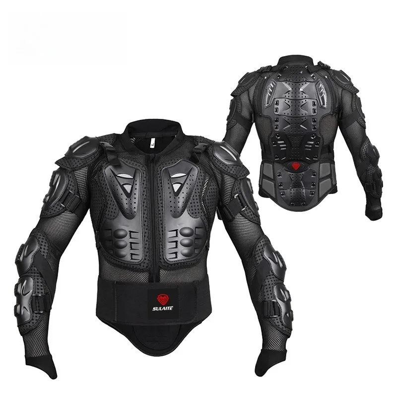 Black Anti-fall Cycling Protec - Cycling Gear Jacket review and price